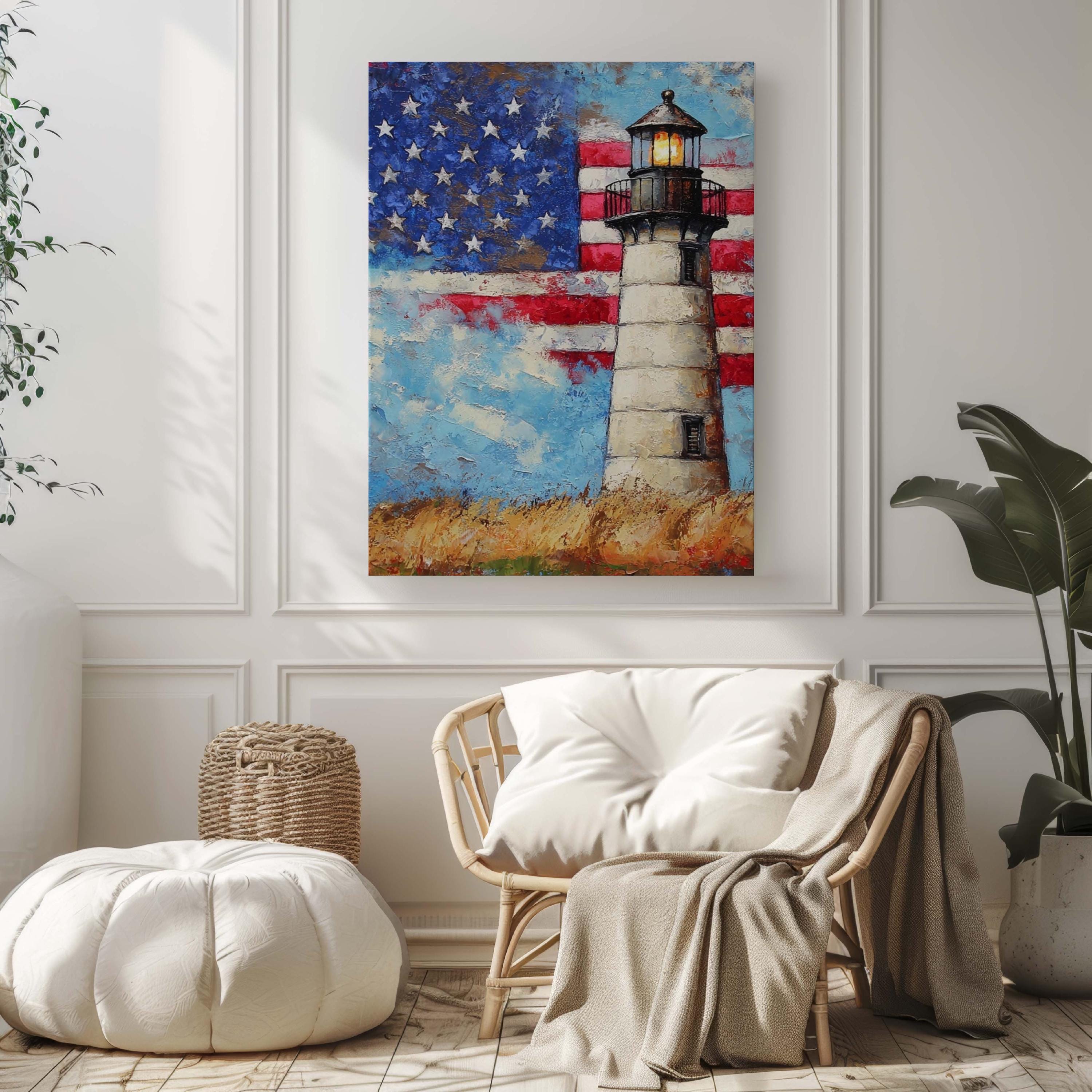 Lighthouse Print Coastal - United States
