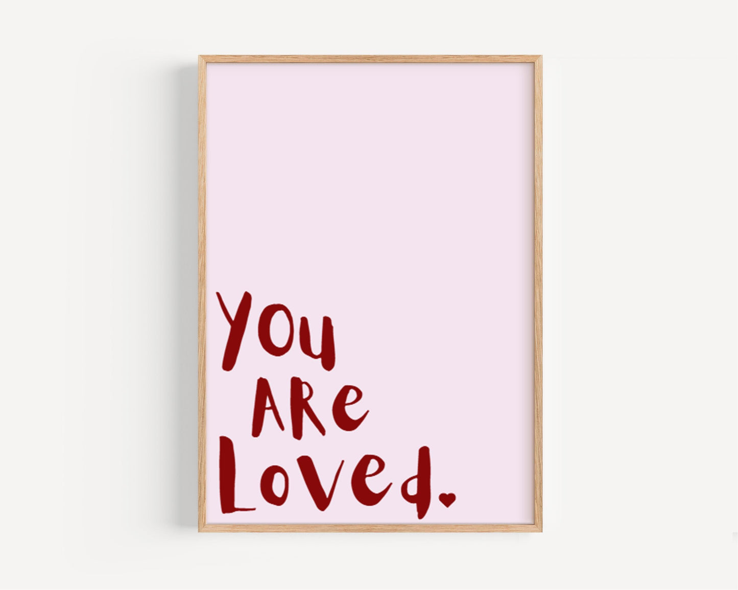 College Wall Art Pink Dorm Print, Travel Home Decor, College Dorm Gift & Housewarming Decoration