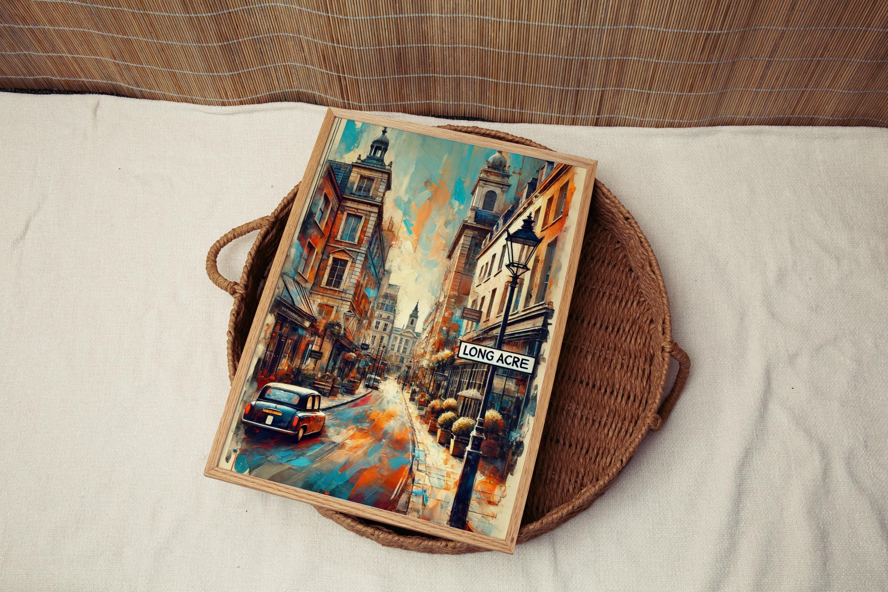 Long Acre Vintage Print - London, United Kingdom