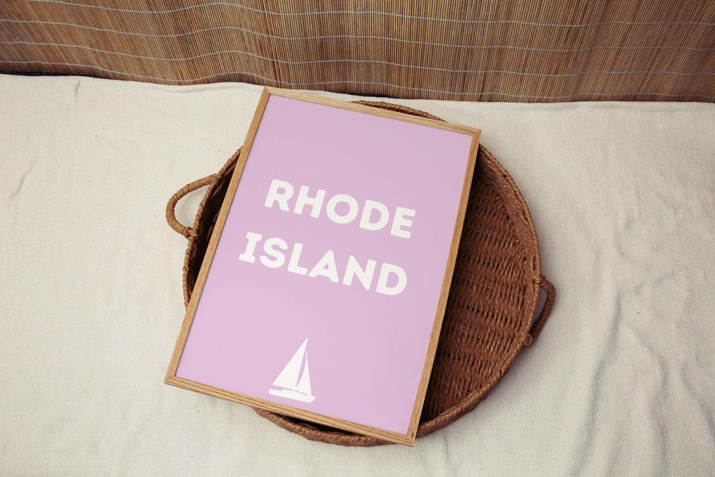 Dorm Room Wall Art - Rhode Island, USA