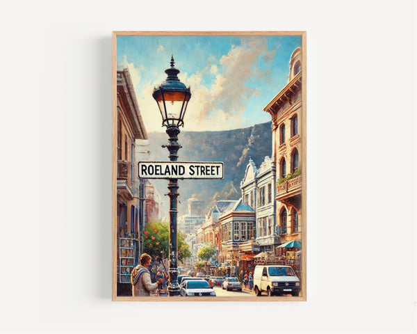 Roeland Street Wall Art - Cape Town, South Africa