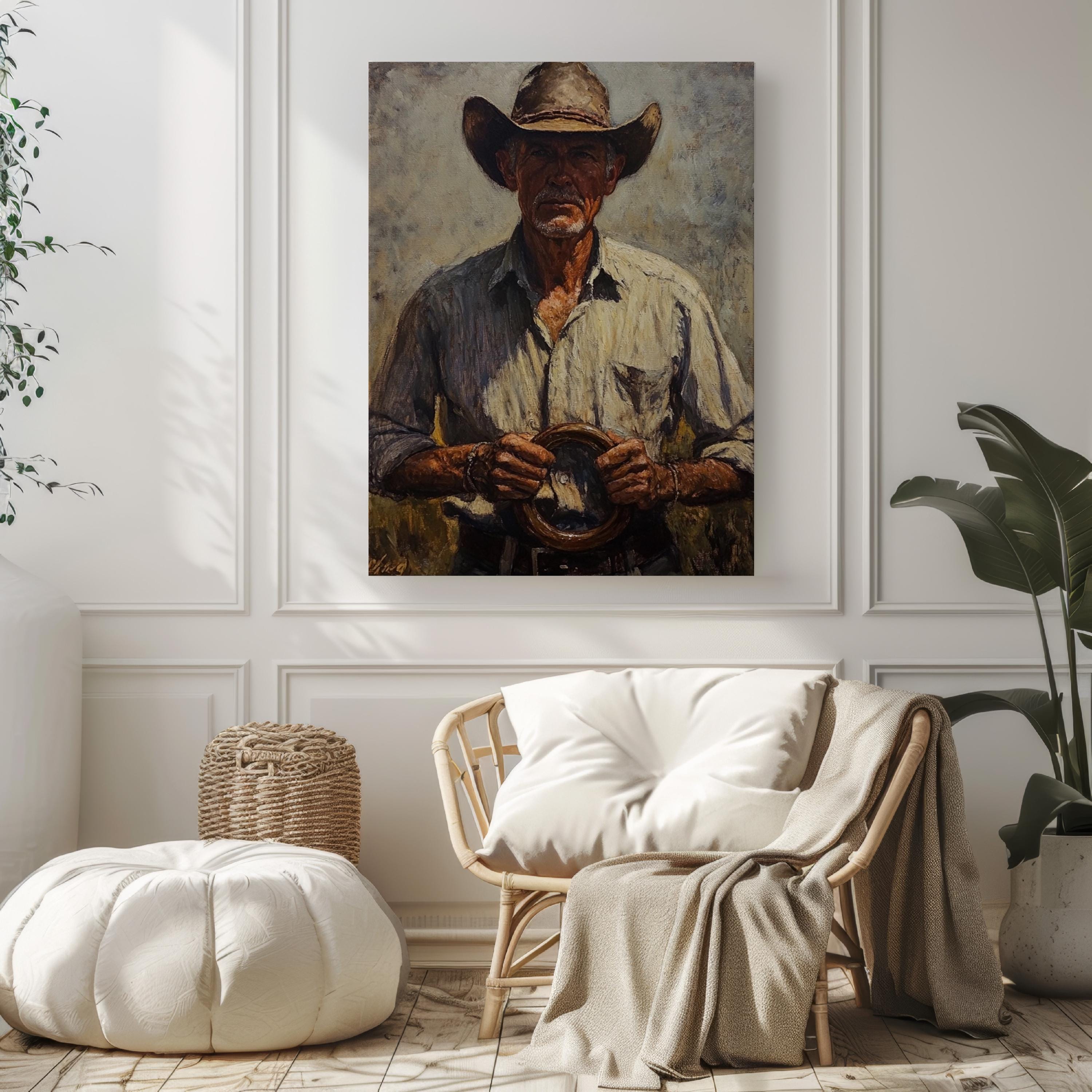 Cowboy Canvas Patriotic - United States