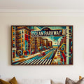 Ocean Parkway Poster - Brooklyn, New York, USA