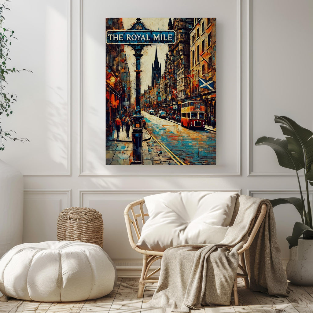 Royal Mile Wall Art - Edinburgh, United Kingdom