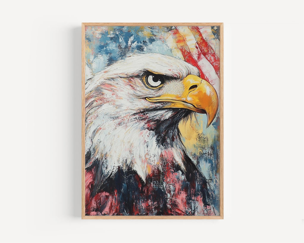 American Eagle Poster Abstract - United States