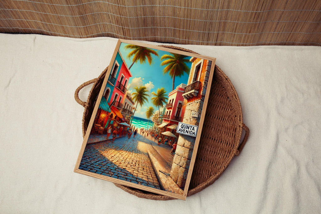 Quita Avenida Print - Playa del Carmen, Mexico