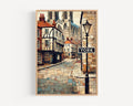 York Map Print - York, United Kingdom