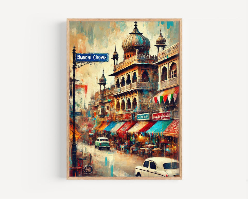 Chandni Chowk Print Vintage - Delhi, India