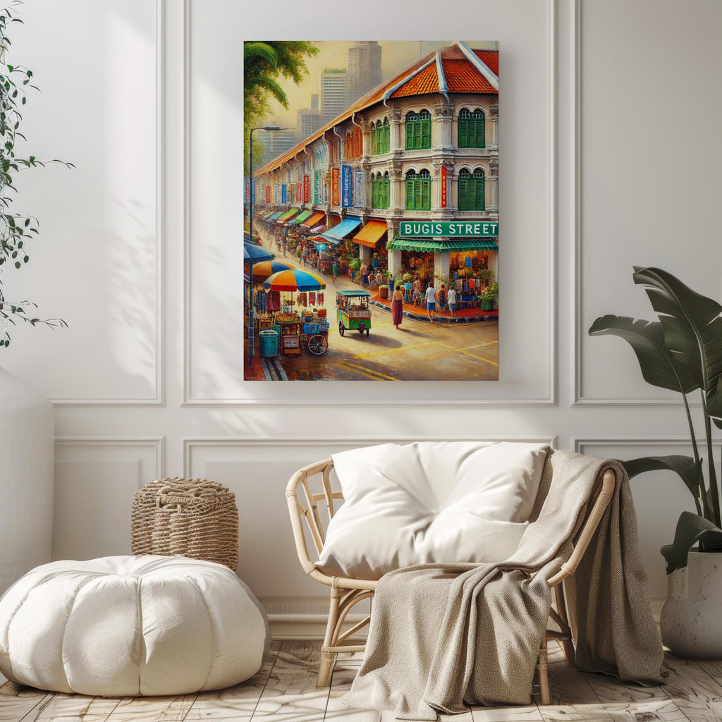 Bugis Street Print - Singapore