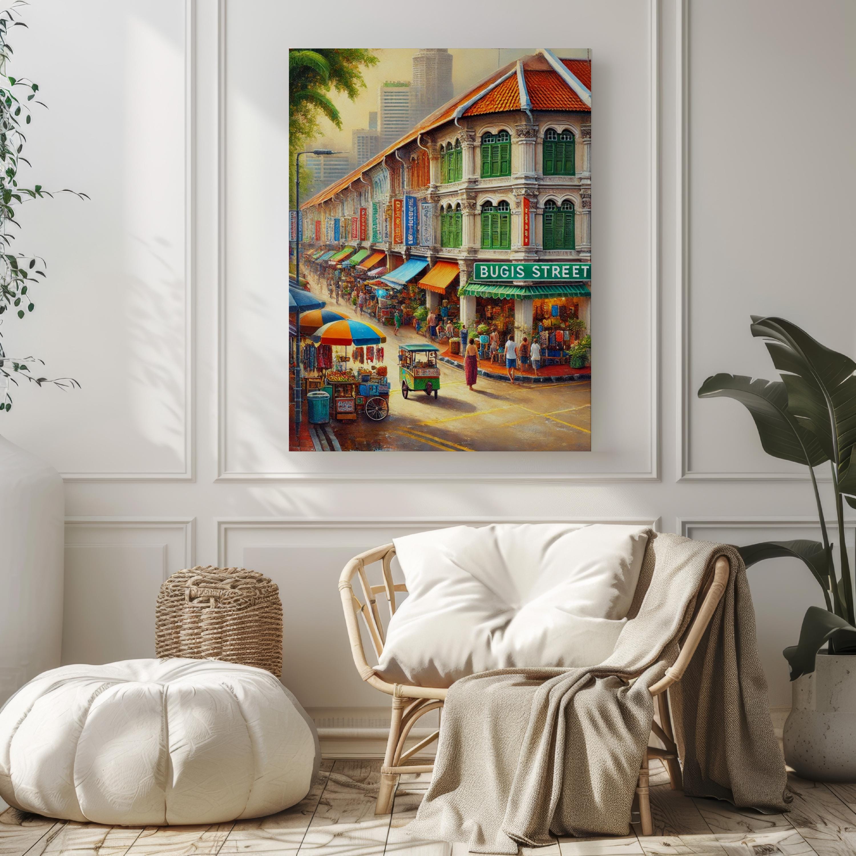 Bugis Street Print - Singapore