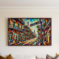 Decatur Street Wall Art - New Orleans, Louisiana, USA