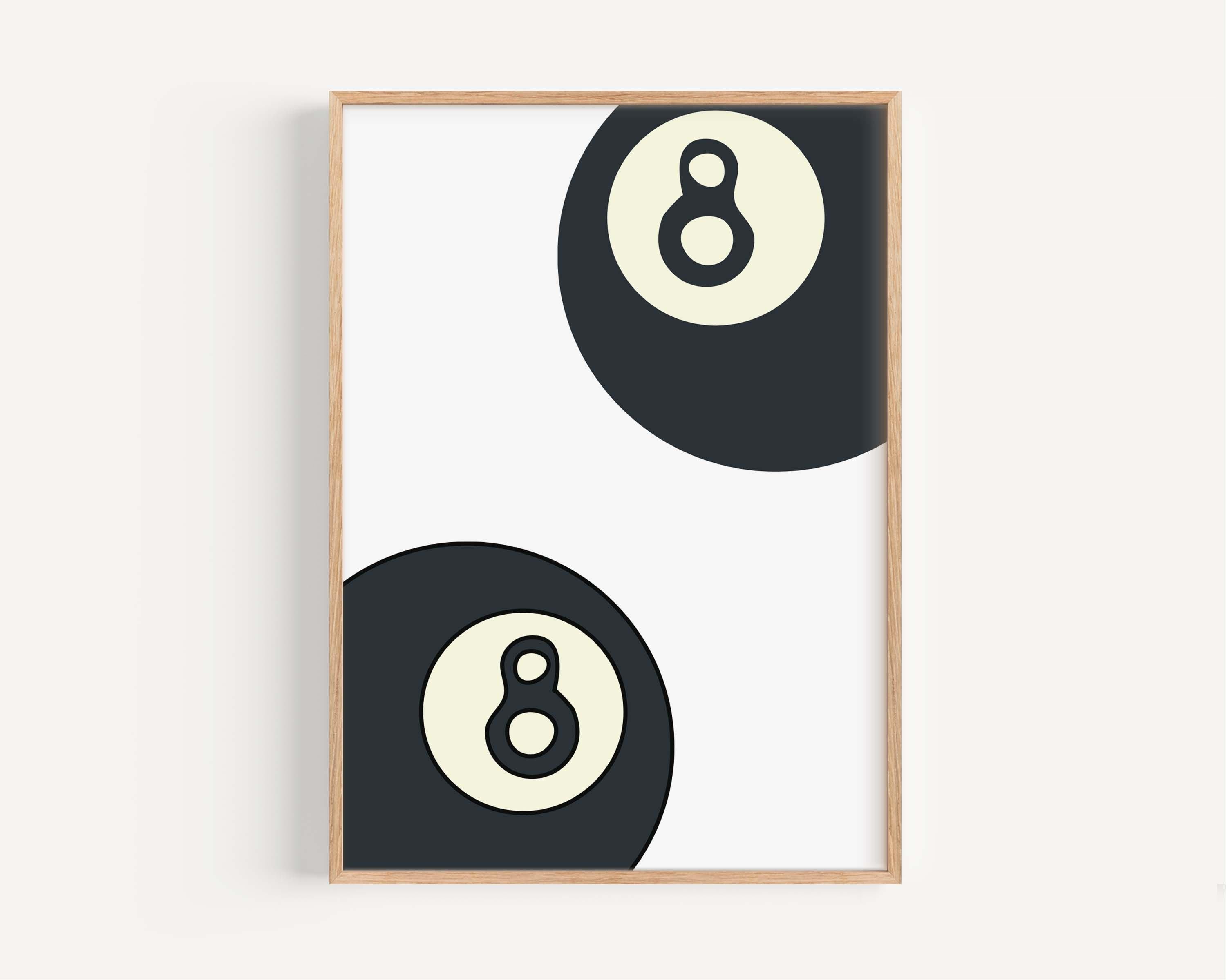 8 Ball Wall Art