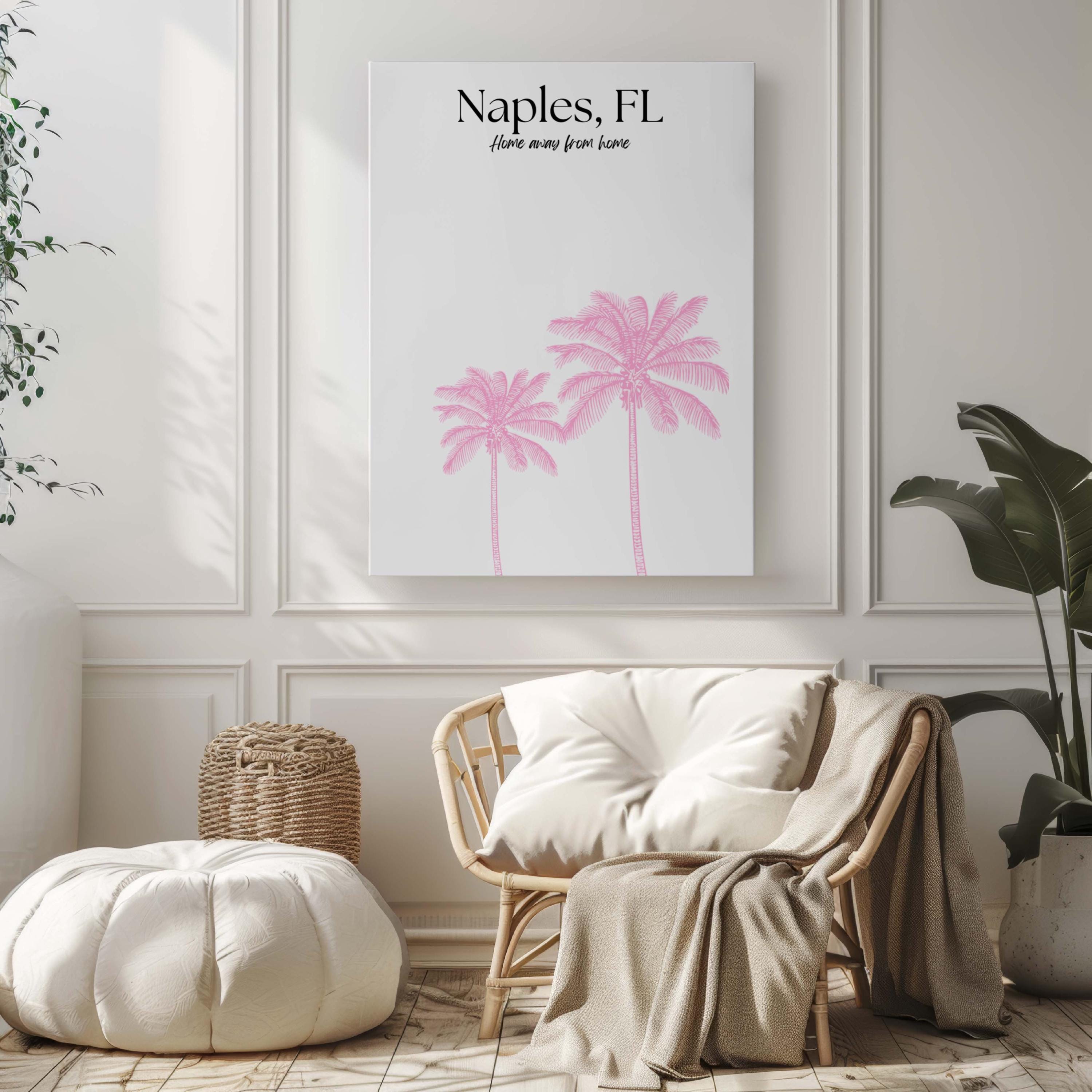Naples Beach Print - Naples, Florida, USA