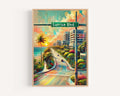 Sunrise Boulevard Wall Art - Fort Laudy, Florida, USA