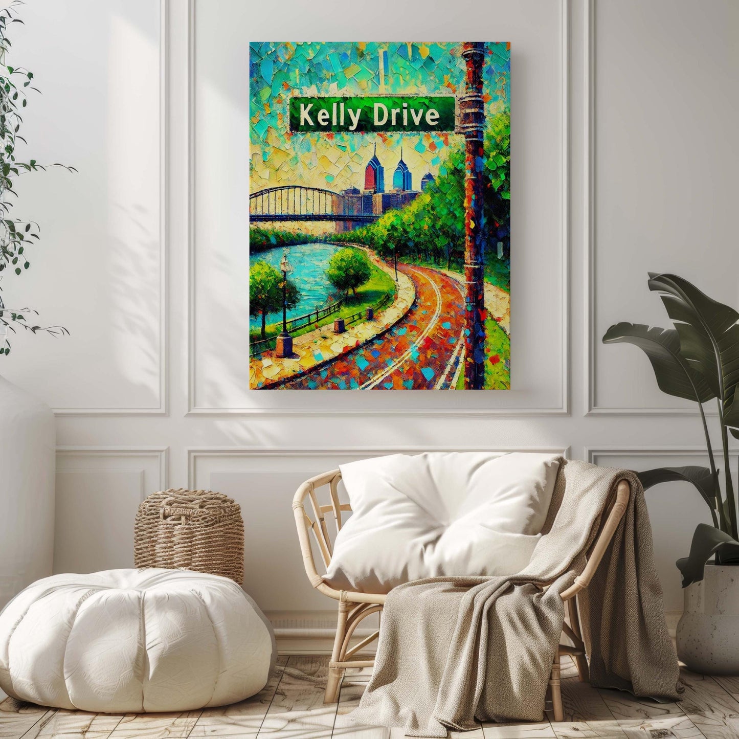 Kelly Drive Print Philadelphia Wall Art, Travel Poster, Philly Gift, Pennsylvania Artwork, Housewarming Decor