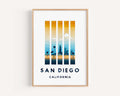 San Diego Print - San Diego, California, USA