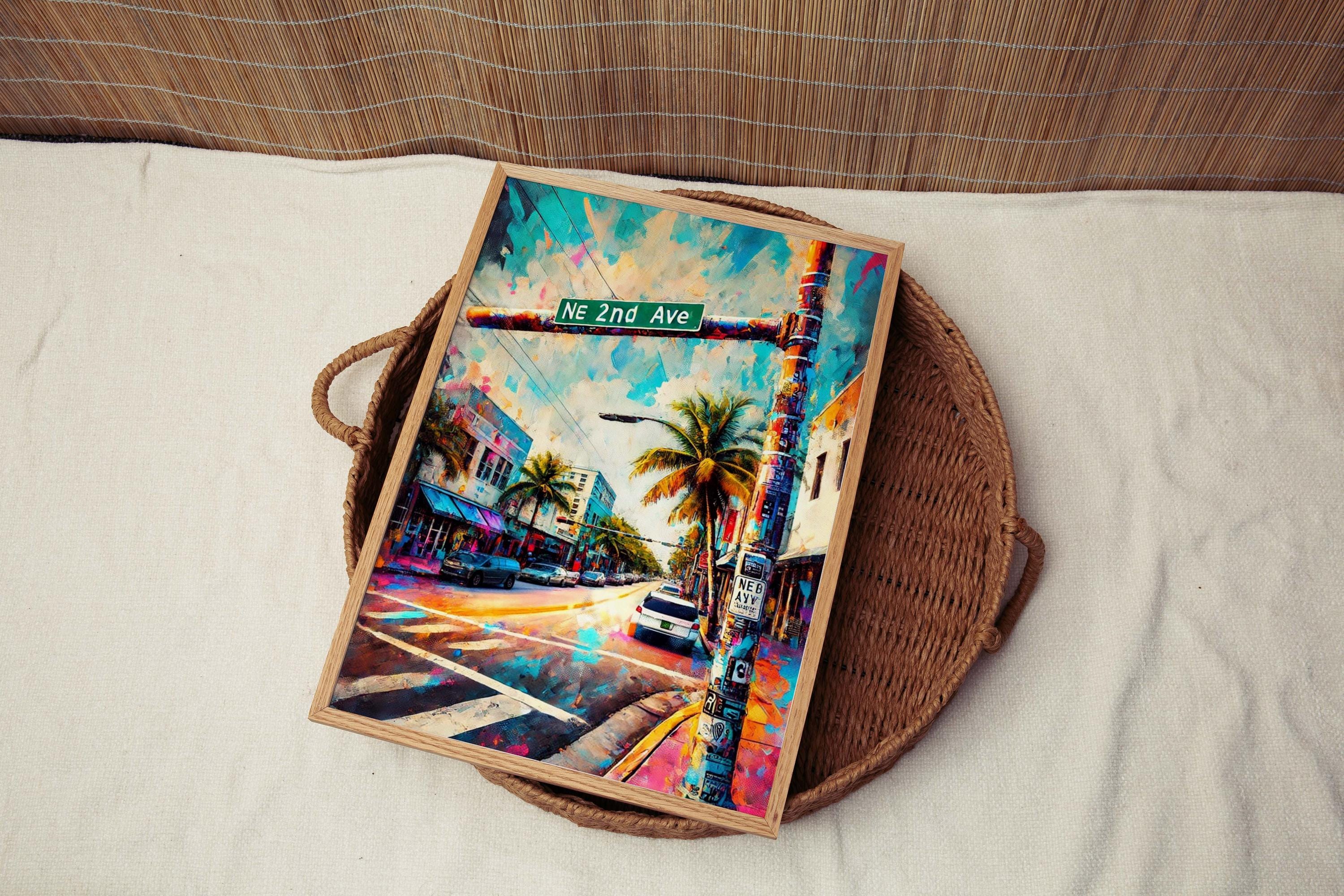 NE 2nd Ave Print Modern - Miami, Florida, USA