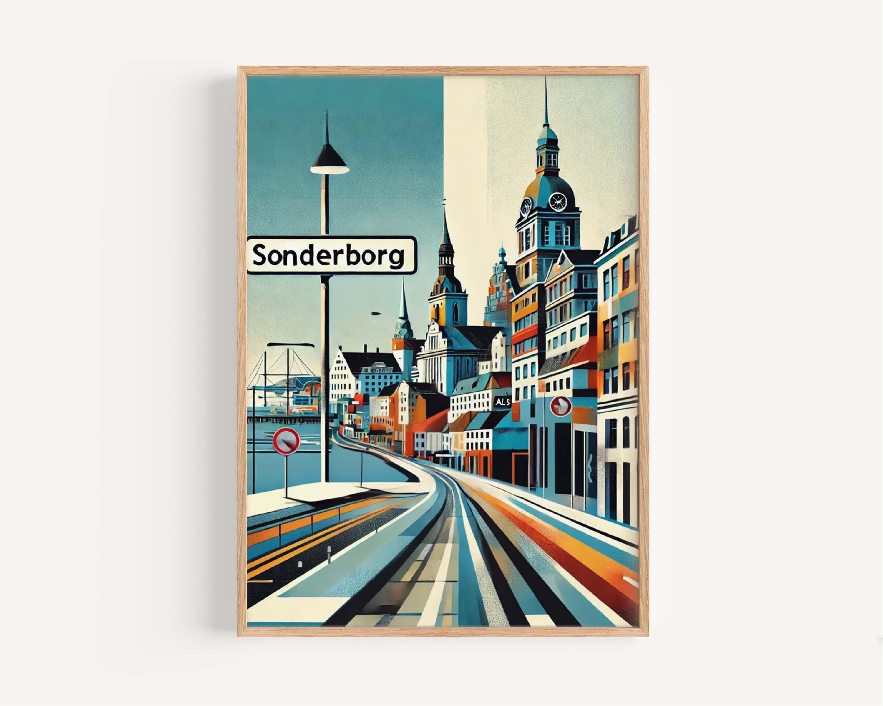 Sonderborg Scandinavian Print - Sonderborg, Denmark