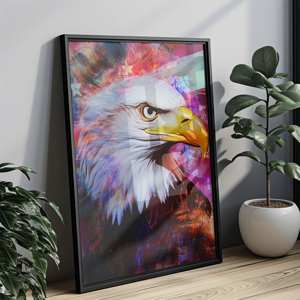 Bald Eagle Wall Art Patriotic - USA