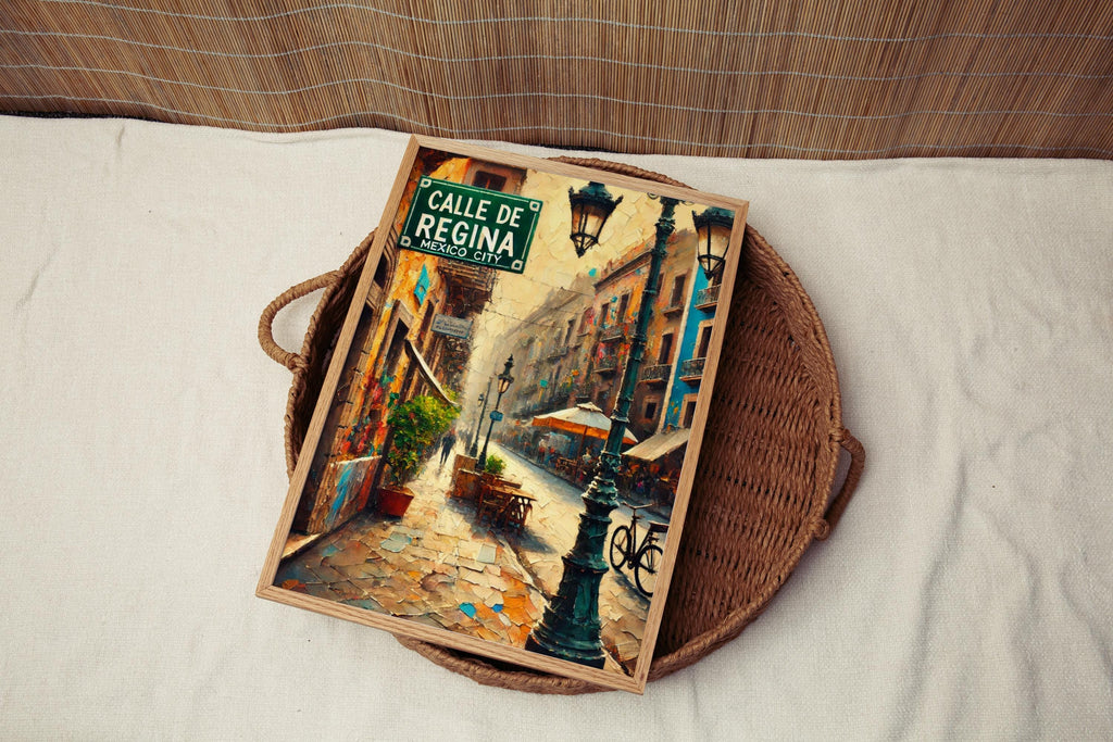 Calle de Regina Wall Art - Mexico City, Mexico