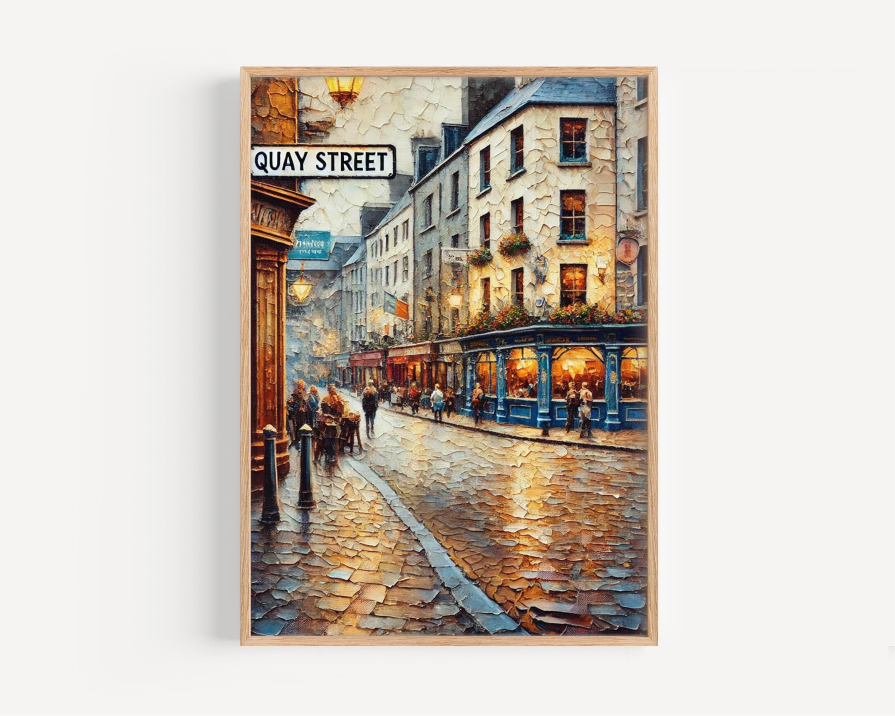 Quay Street Print - Galway, Ireland