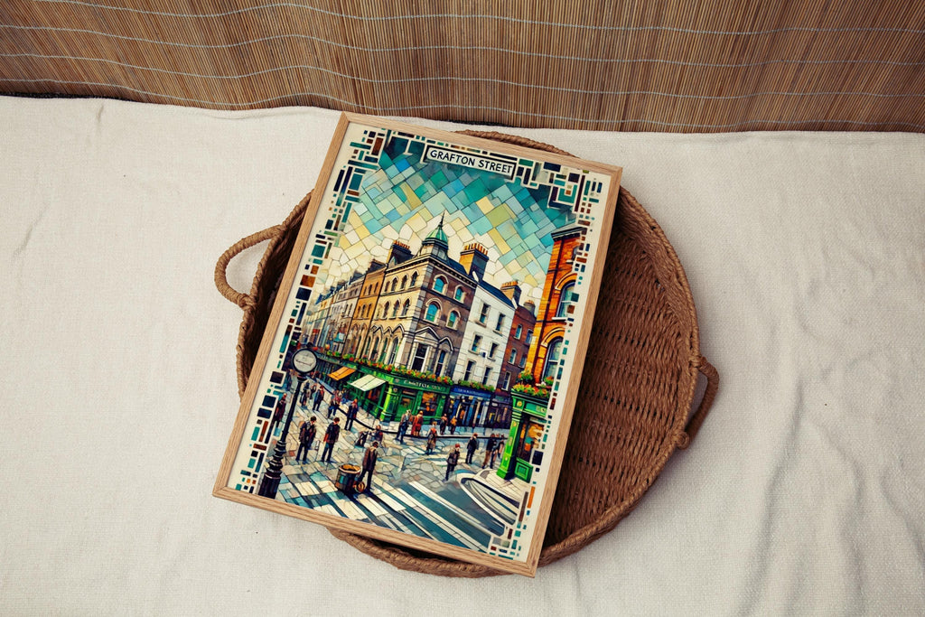 Grafton Street Print - Dublin, Ireland