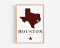 Houston Wall Art - Houston, Texas, USA
