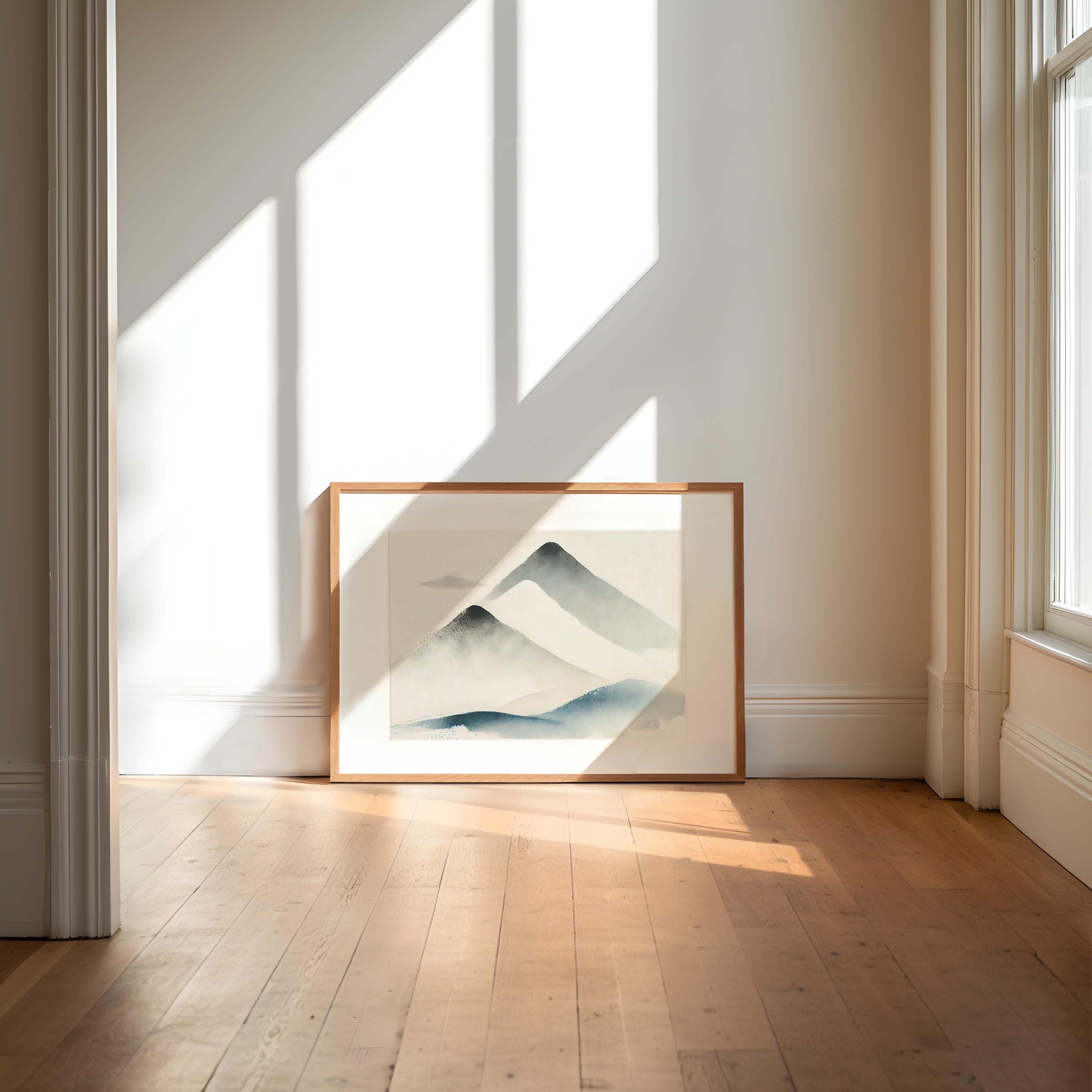 Mountain Snowy Wall Art