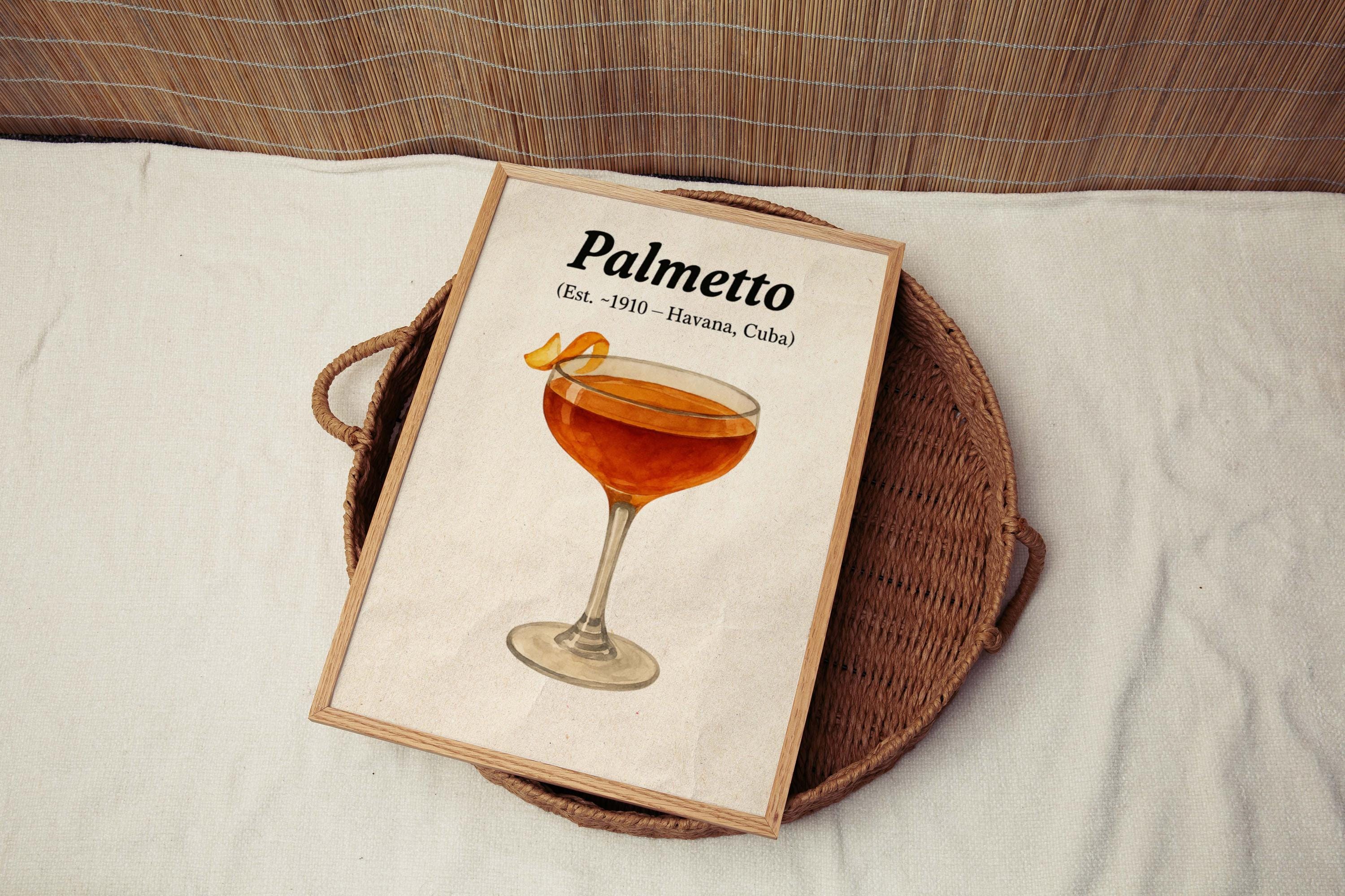 Palmetto Cocktail Wall Art