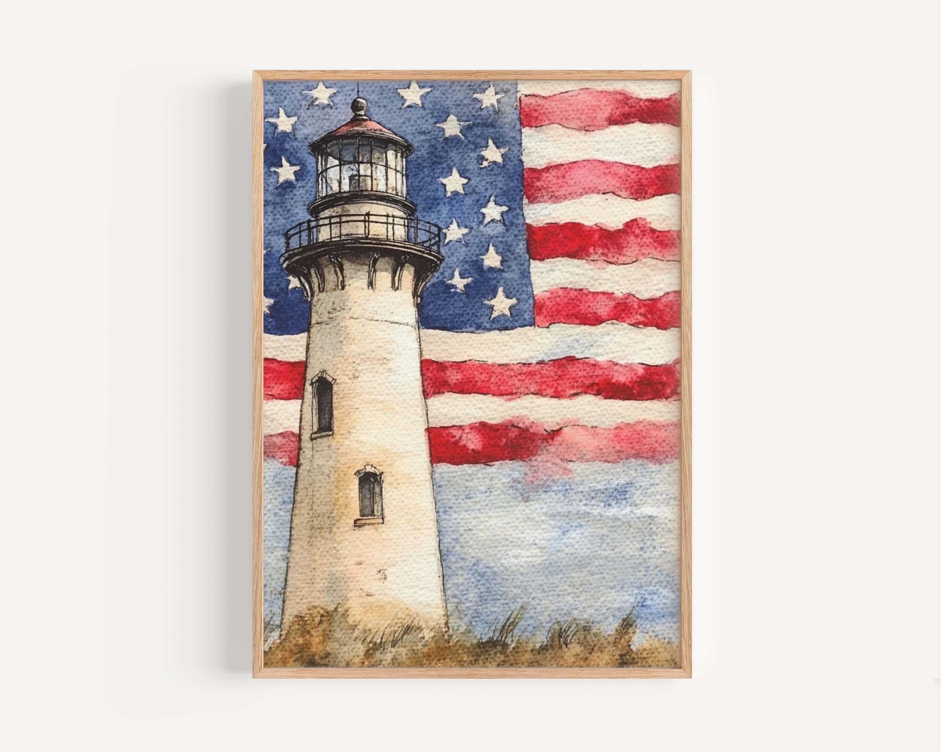 Lighthouse Wall Art Coastal - United States