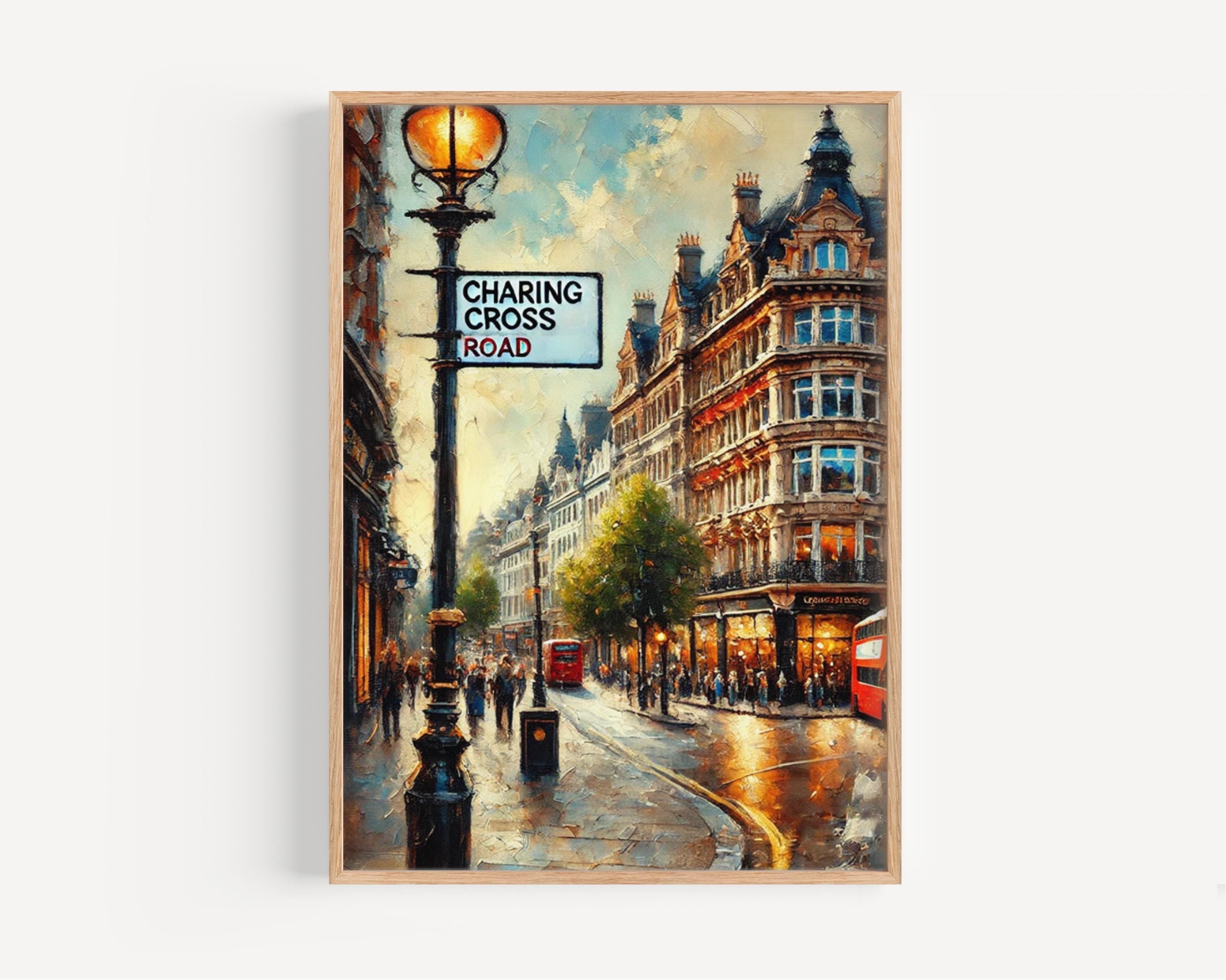 Charing Cross Road Print - London, United Kingdom