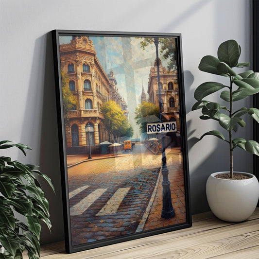 Rosario Wall Art Travel Print Argentina Poster South American Gift Housewarming Souvenir Home Decor