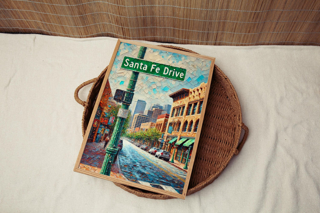Santa Fe Drive Wall Art - Denver, Colorado, USA