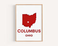 Columbus Print - Columbus, Ohio, USA