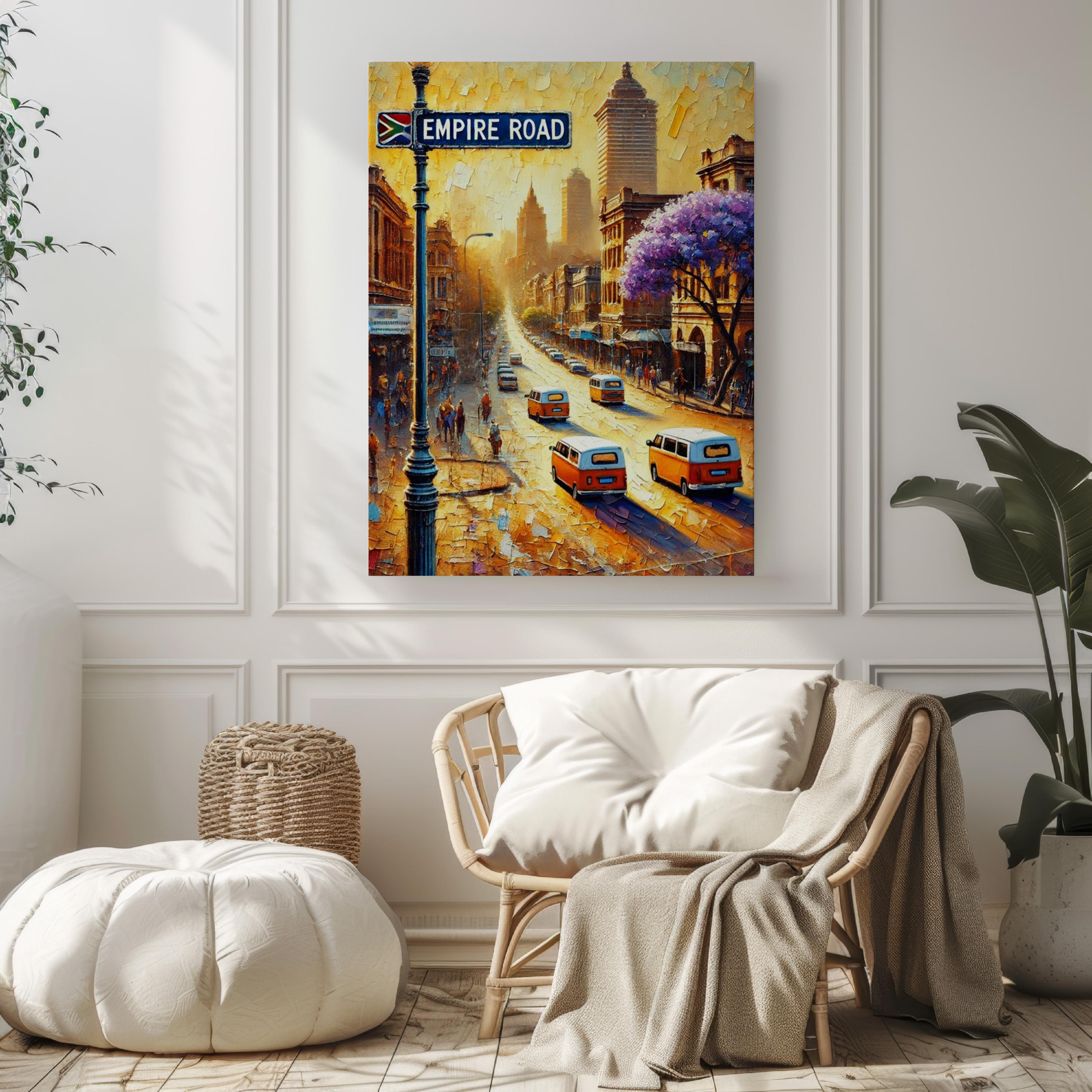 Empire Road Wall Art Modern - Johannesburg, South Africa