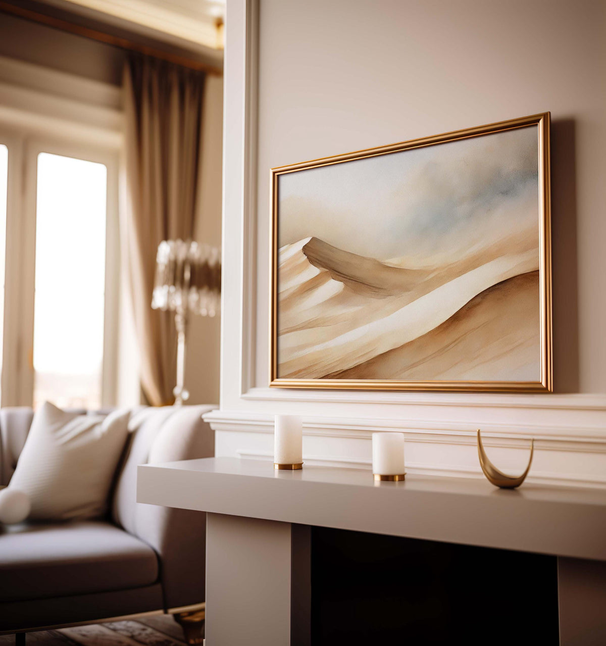 Sand Dunes Prints Desert Home Decor