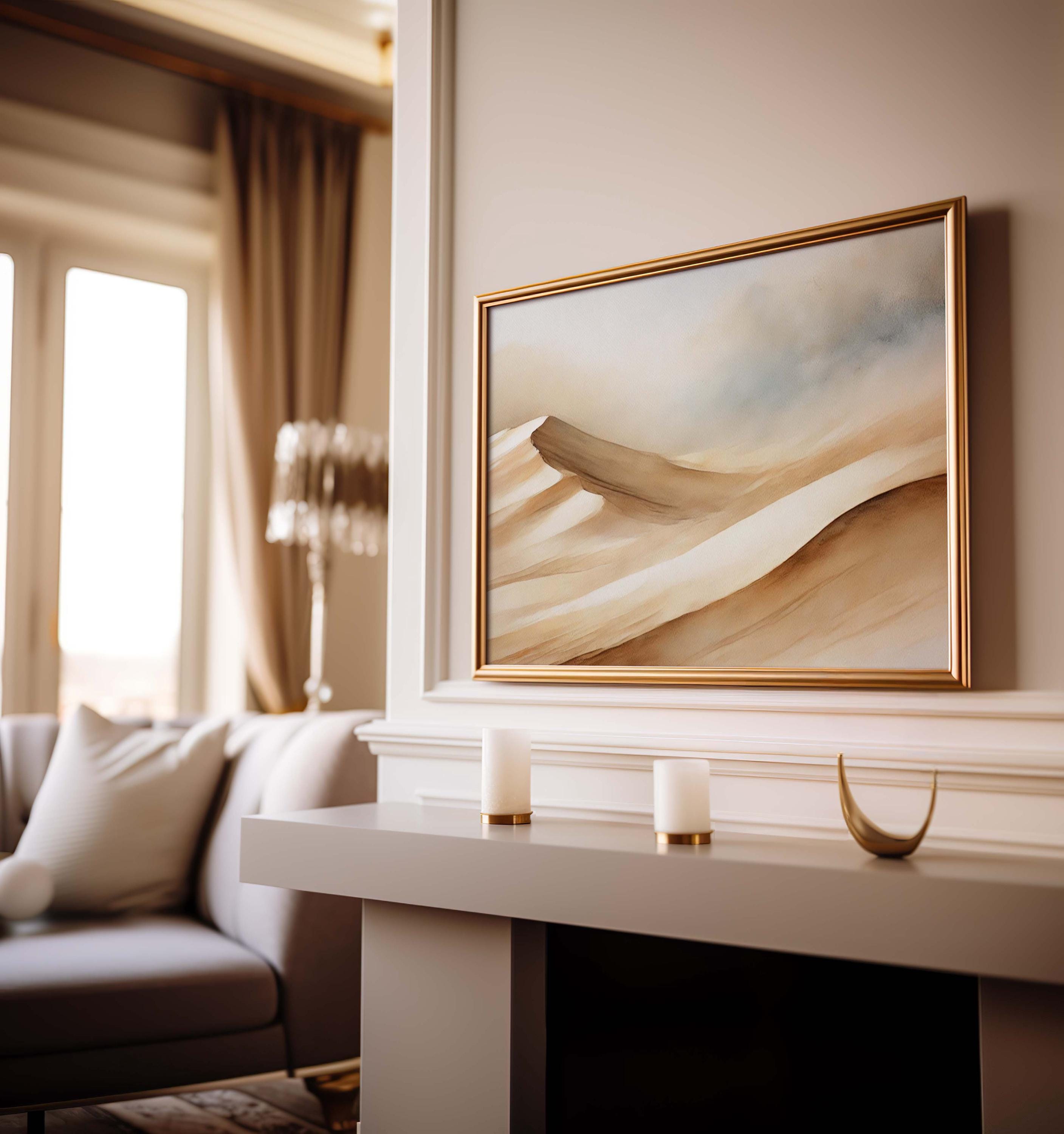Sand Dunes Prints Desert Home Decor