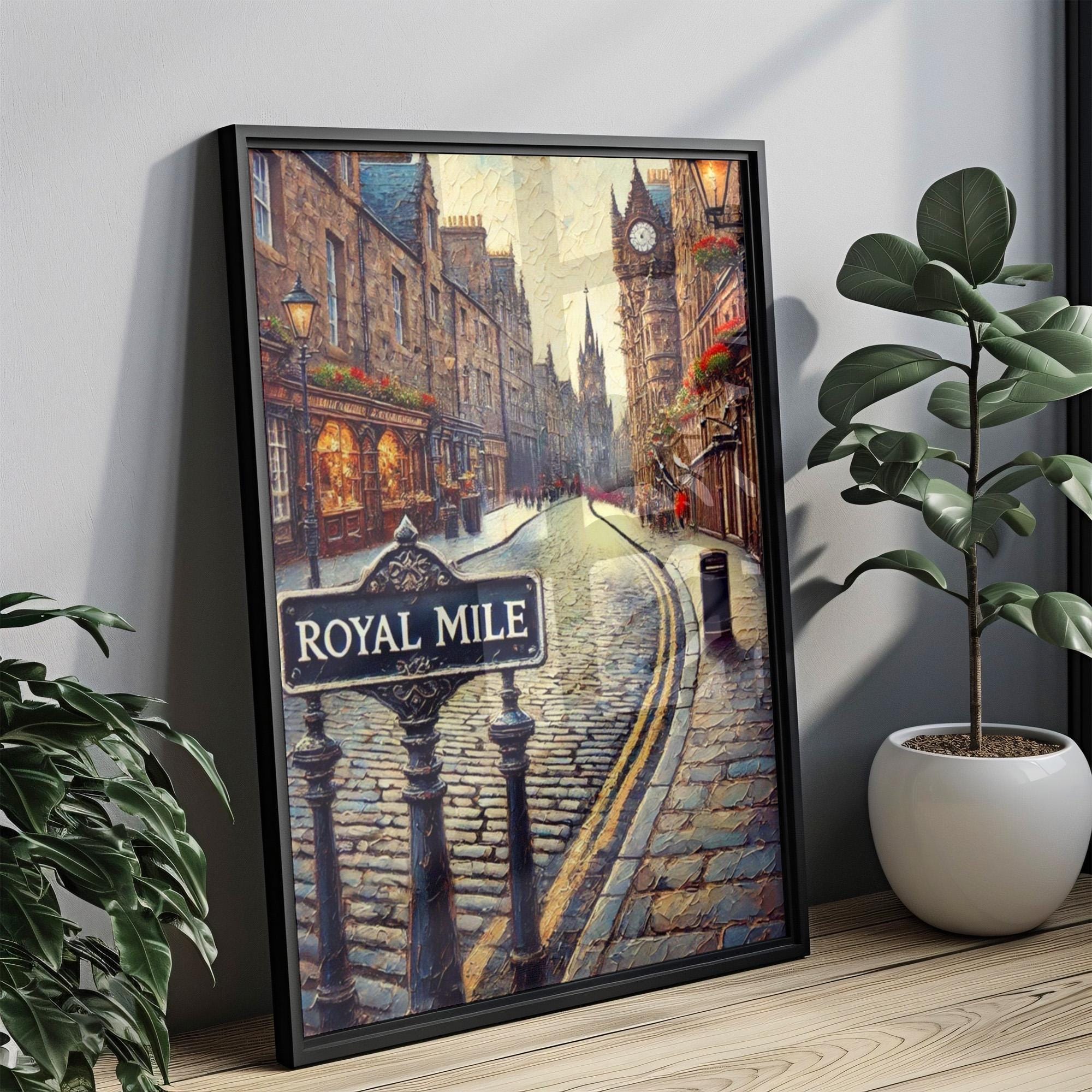 Royal Mile Print - Edinburgh, United Kingdom