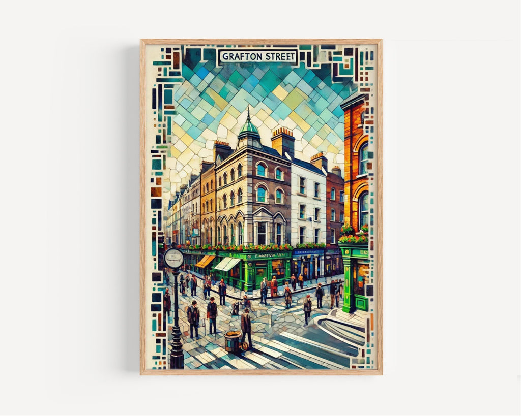 Grafton Street Print - Dublin, Ireland