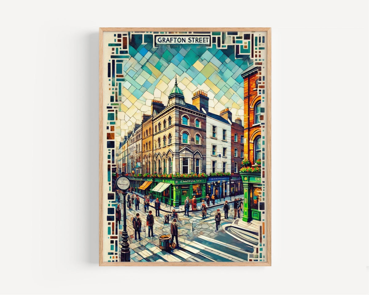 Grafton Street Print - Dublin, Ireland