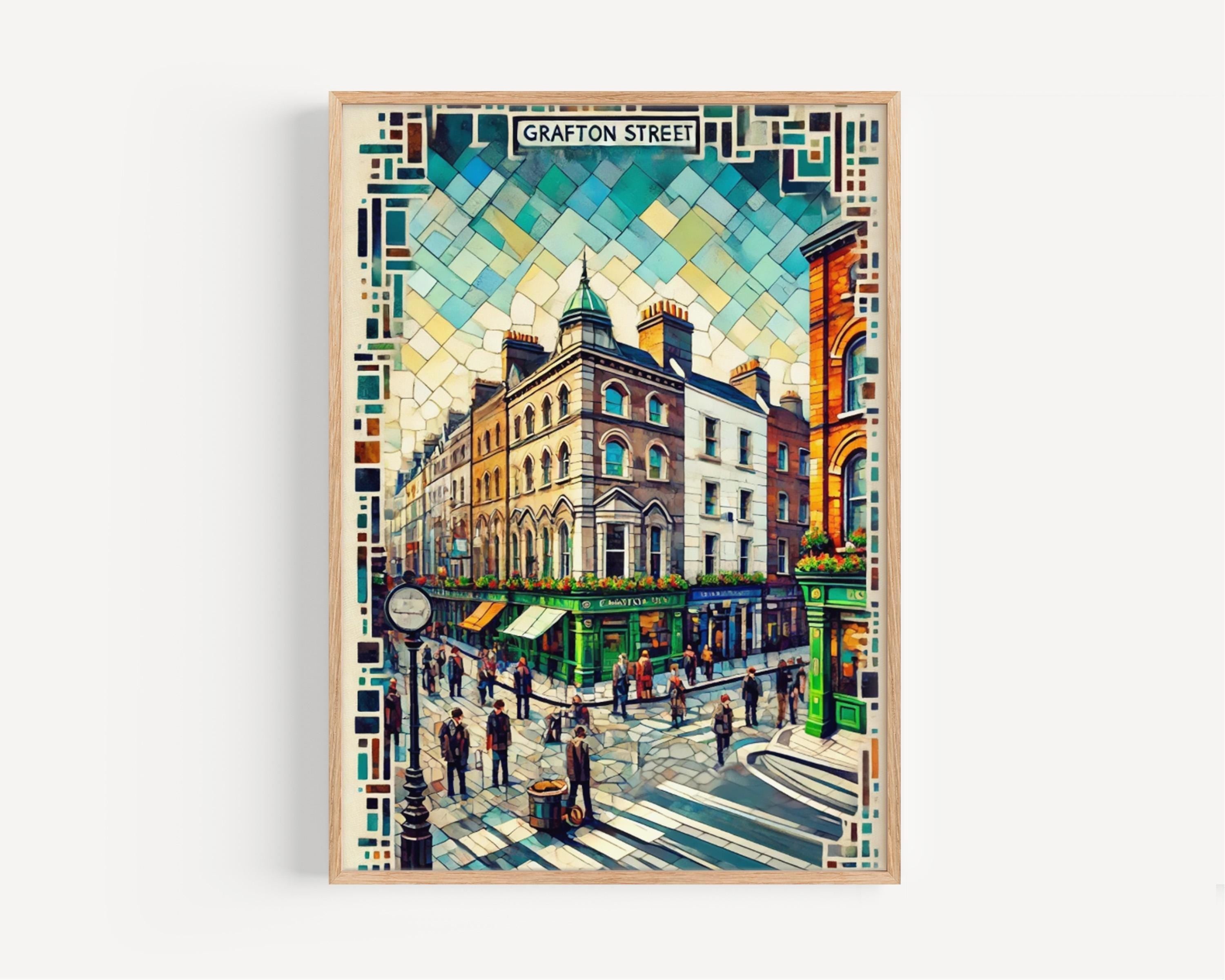 Grafton Street Print - Dublin, Ireland