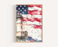 Lighthouse Print Patriotic - United States
