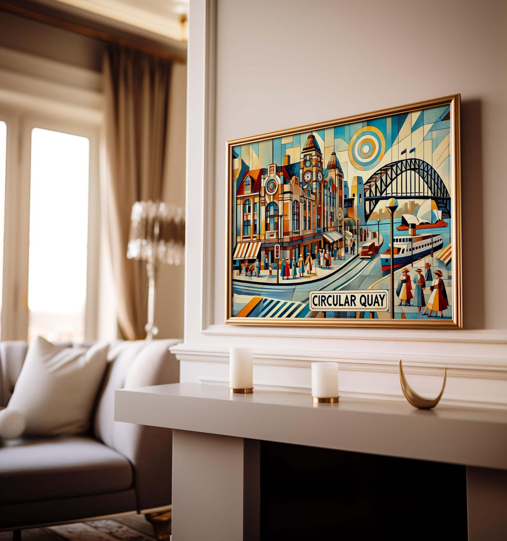 Circular Quay Print Modern - Sydney, Australia