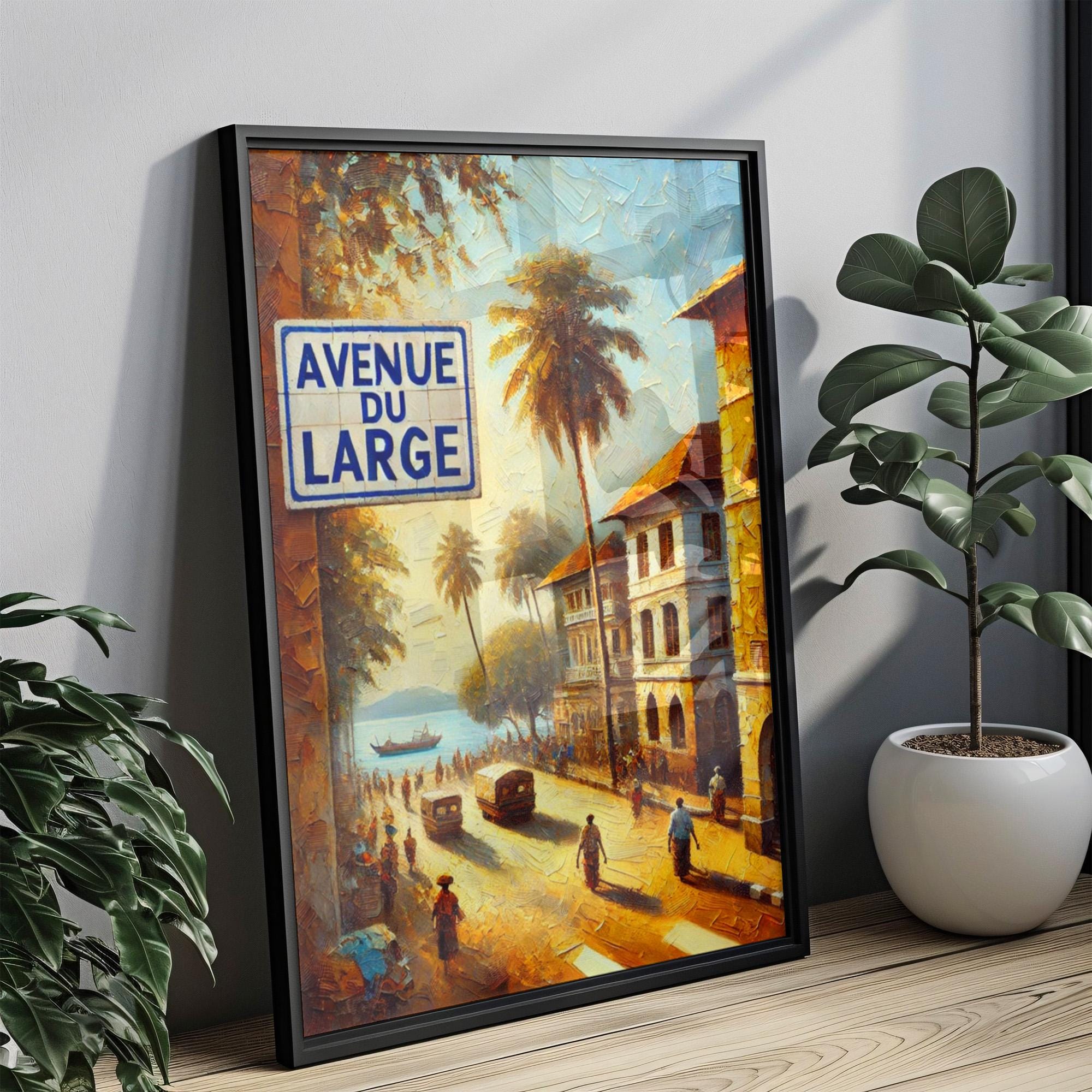 Avenue Du Large Print - Bujumbura, Burundi