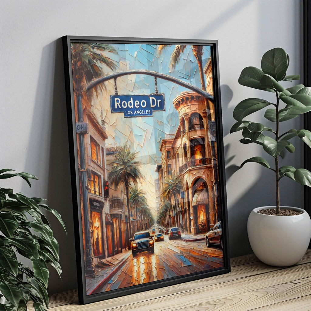 Rodeo Drive Print - Beverly Hills, California, USA