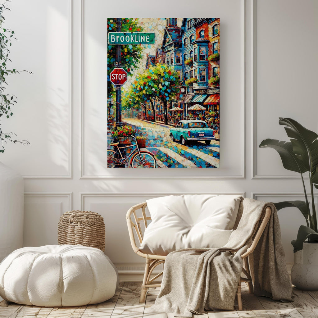 Brookline Wall Art - Brookline, Massachusetts, USA