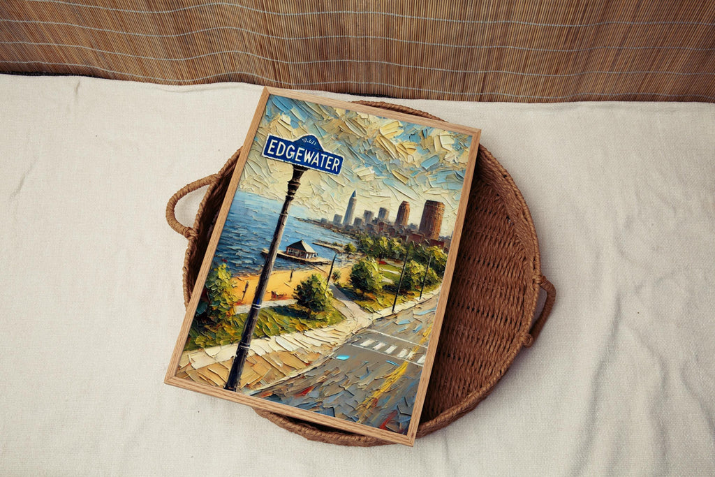 Edgewater Print - Cleveland, Ohio, USA