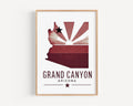 Grand Canyon Print Scenic - Arizona, USA
