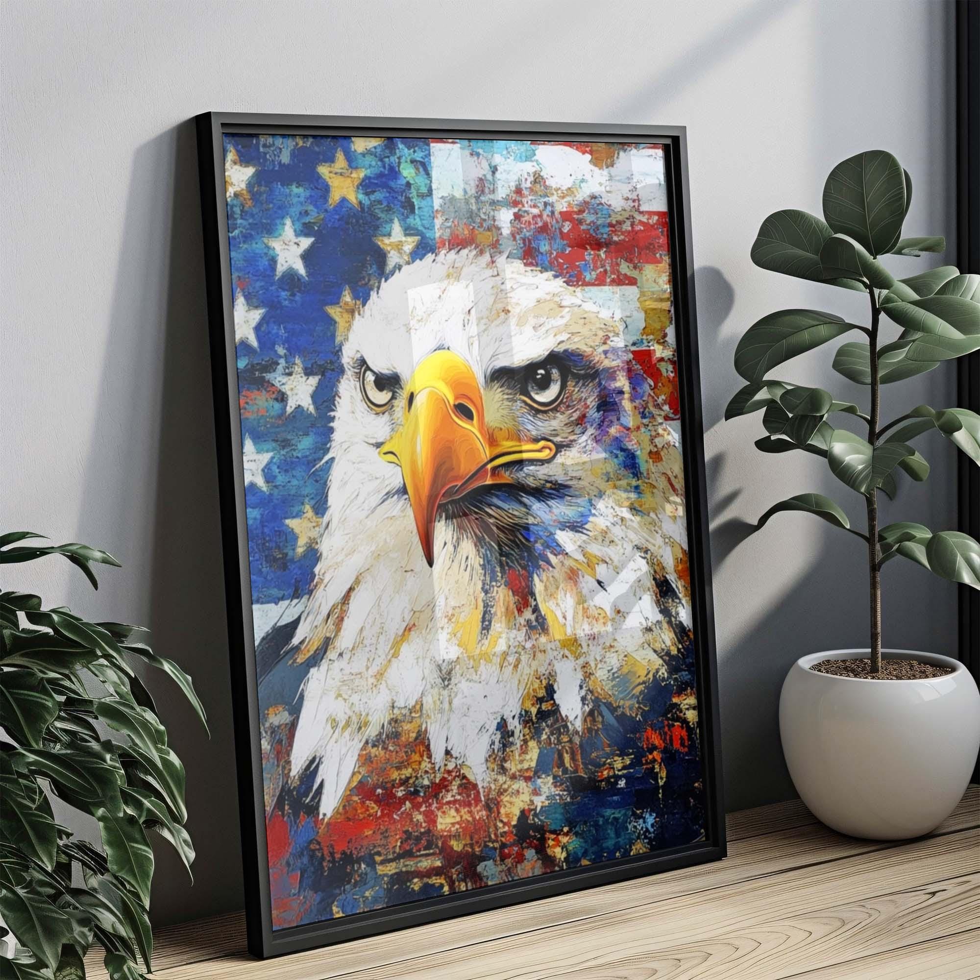 Bald Eagle Poster Patriotic - United States