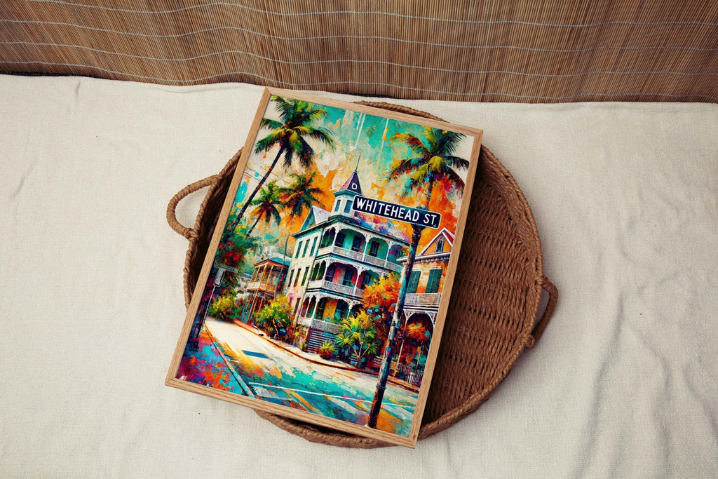 Whitehead St Print - Key West, Florida, USA